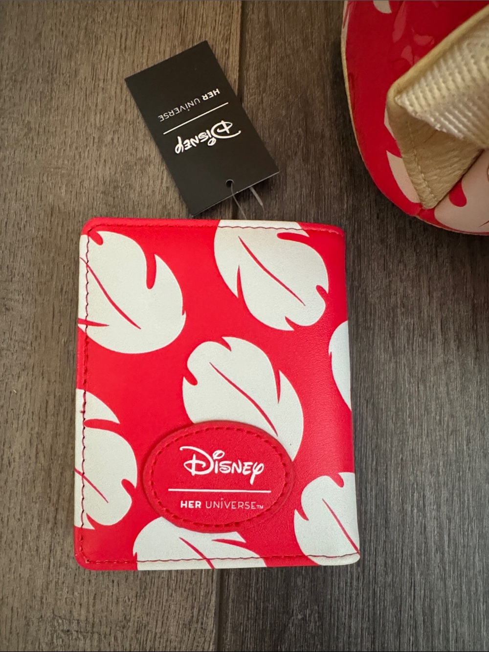Disney x Loungefly Lilo & Stitch Red Mini Backpack Charm Cosplay wallet set - Picture 3 of 3